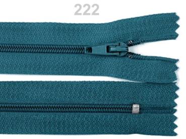 Reißverschluss Spirale 3 mm Länge 18 cm pinlock Petrol